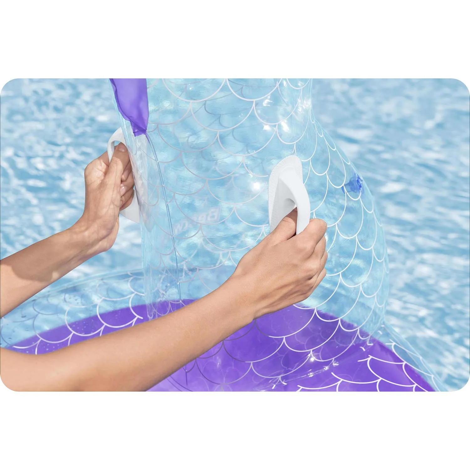 Detail produktu 6: Nafukovací plávací matrac morský koník XXL 170x120 cm Bestway