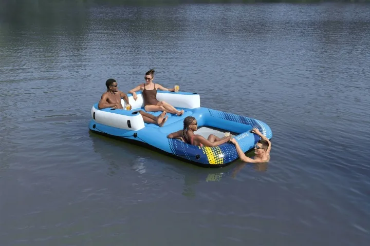 Detail produktu 4: Plávajúce ostrovné lôžko pre 4 osoby s prístreškom Summer Oasis Bestway 43645