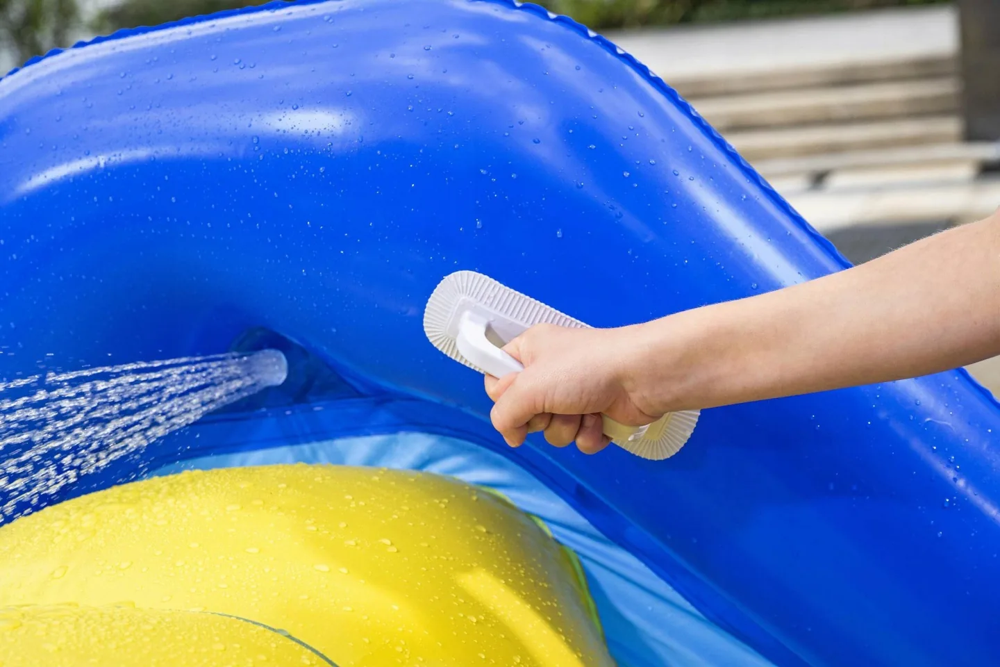 Detail produktu 7: Vodná šmykľavka do bazéna a vodný park pre deti 247 cm Bestway 52453