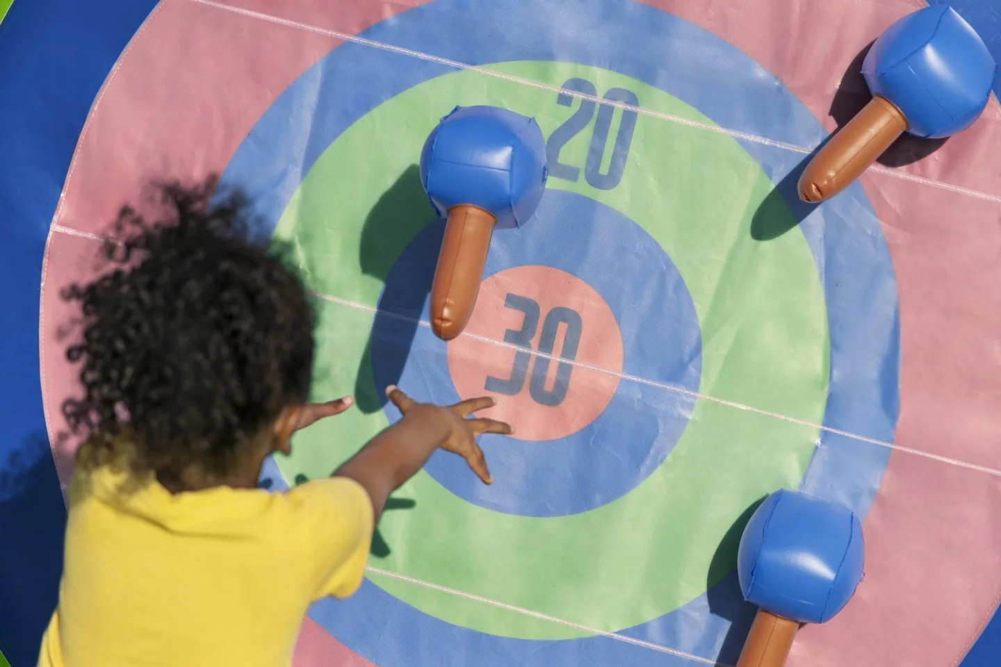 Detail produktu 6: Nafukovacia futbalová terčová hra do záhrady pre deti Bestway 52823