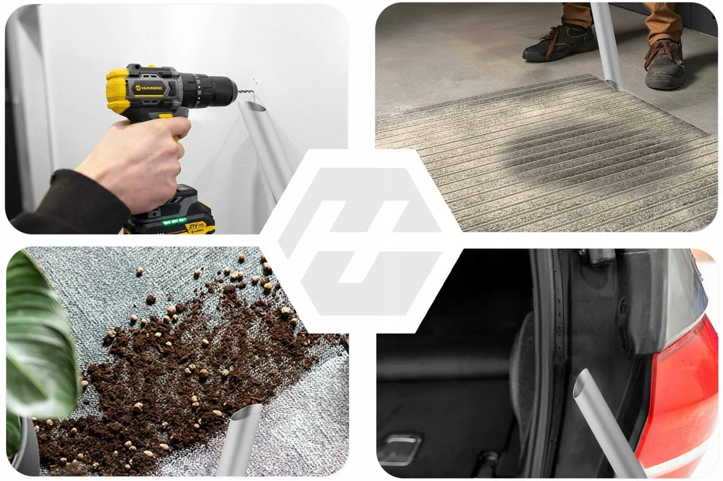 Detail produktu 13: Vysávač na popol z krbu, pece a grilu, krbový, 1000 W HM-405