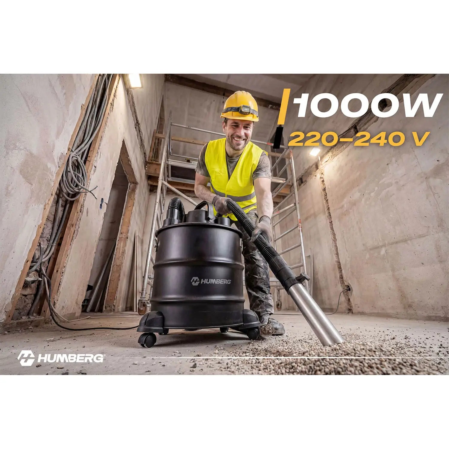 Detail produktu 10: Vysávač na popol z krbu, pece a grilu, krbový, 1000 W HM-405