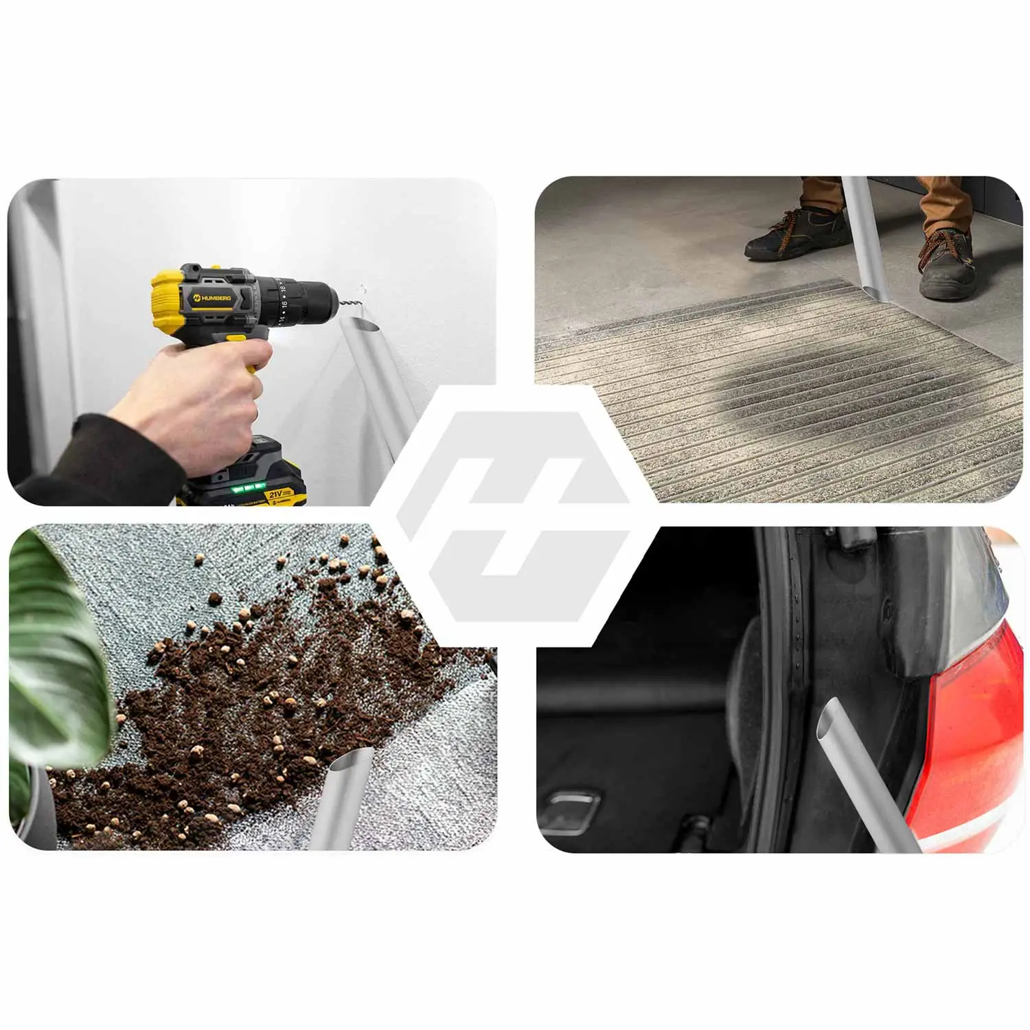 Detail produktu 15: Vysávač na popol z krbu, pece a grilu, krbový, 1000 W HM-405