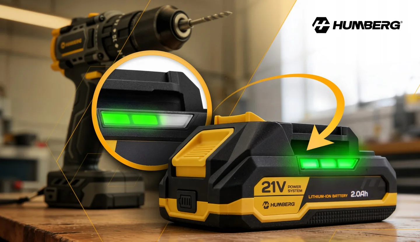 Detail produktu 17: Akumulátor 21 V 2 Ah do elektrického náradia Humberg Li-Ion 5 článkov HM-433