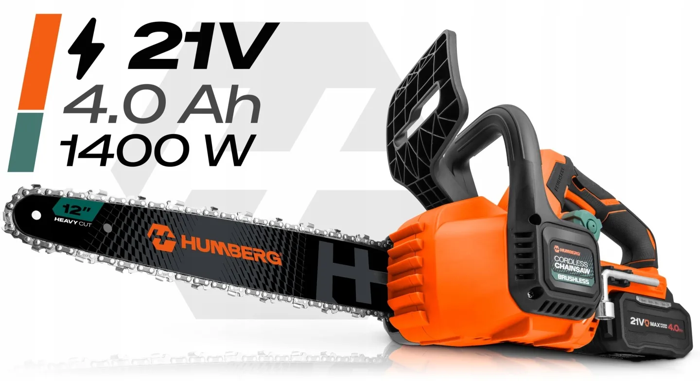 Detail produktu 11: Reťazová píla 12" akumulátorová píla na drevo Humberg HM-436