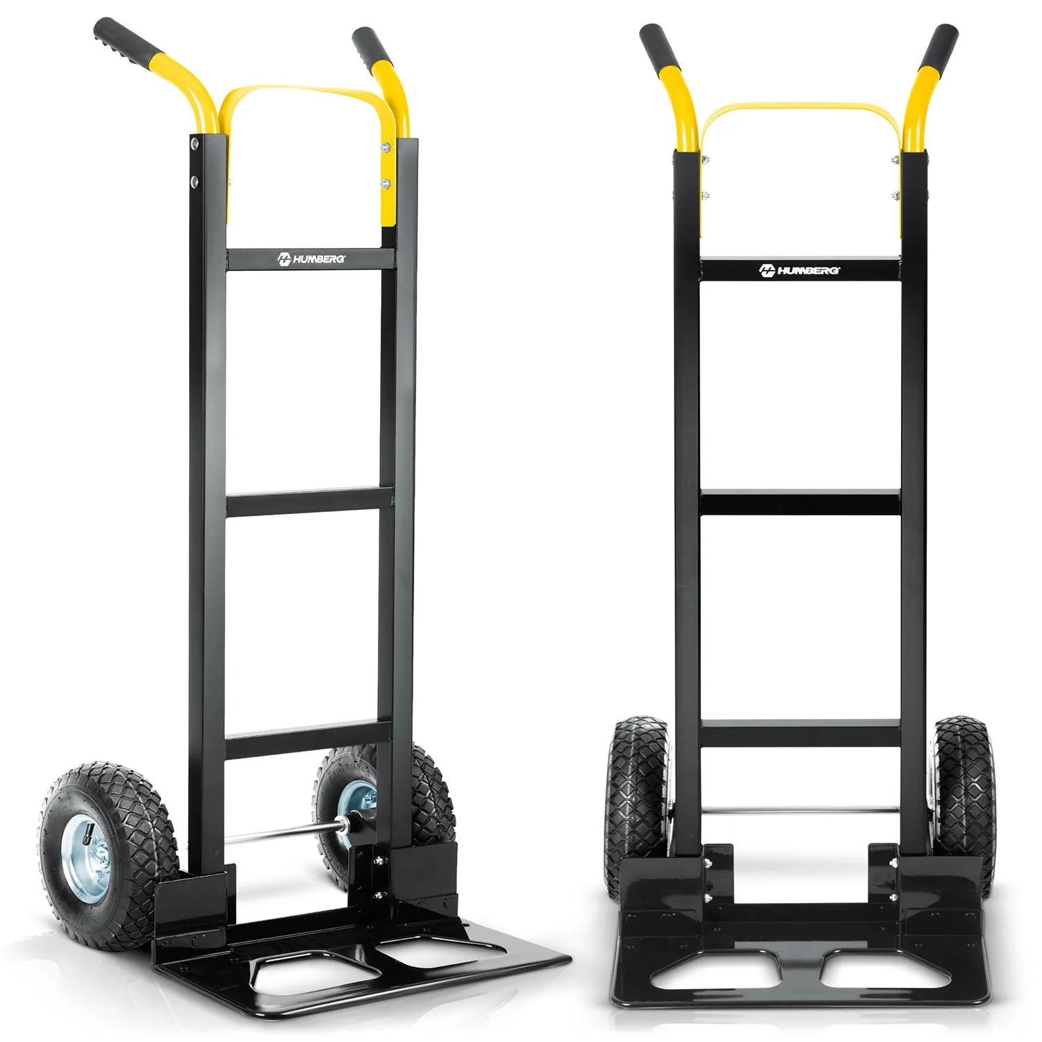 Skladací transportný rudlový vozík skladný do skladu 250 kg Humberg HM-516