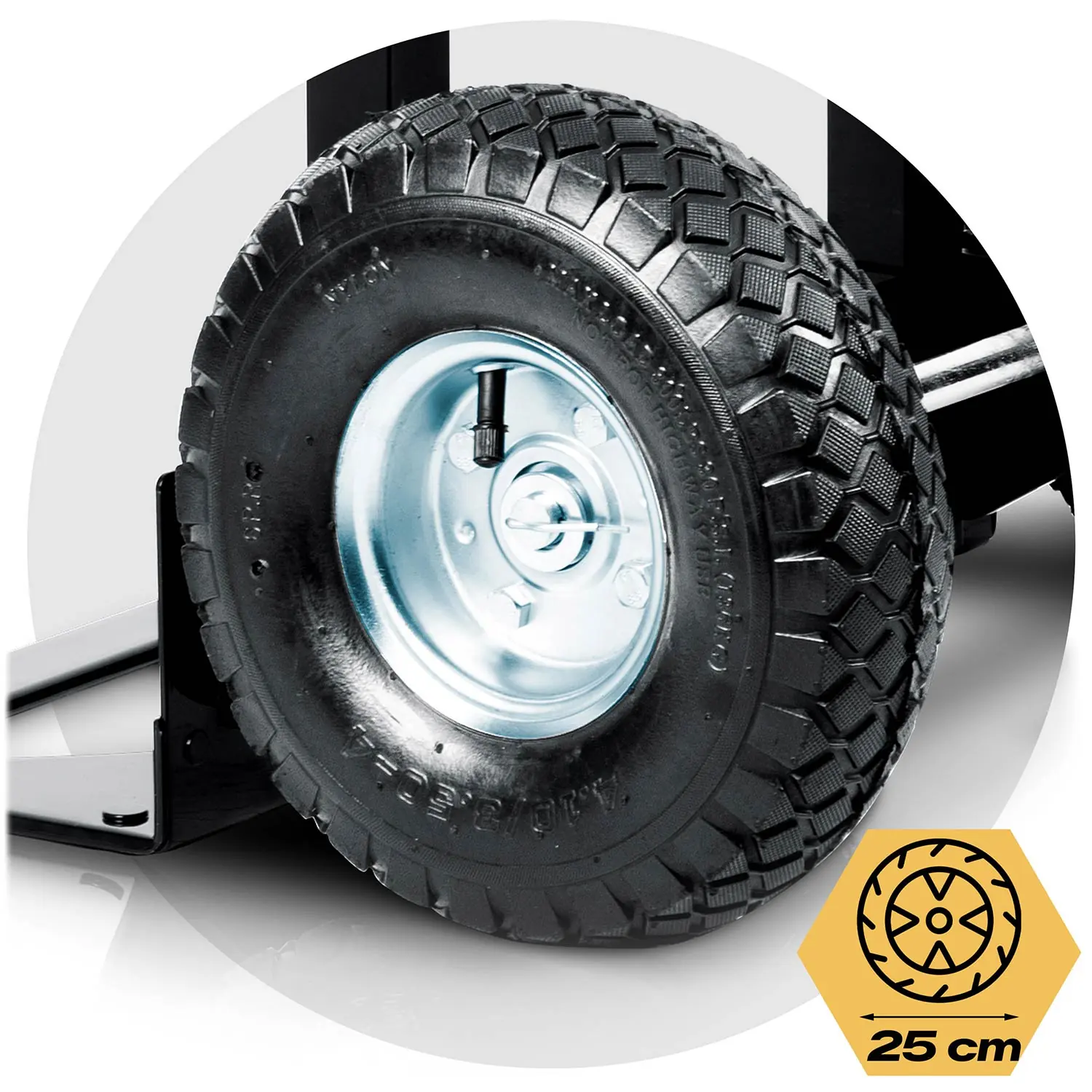 Detail produktu 4: Skladací transportný rudlový vozík skladný do skladu 250 kg Humberg HM-516