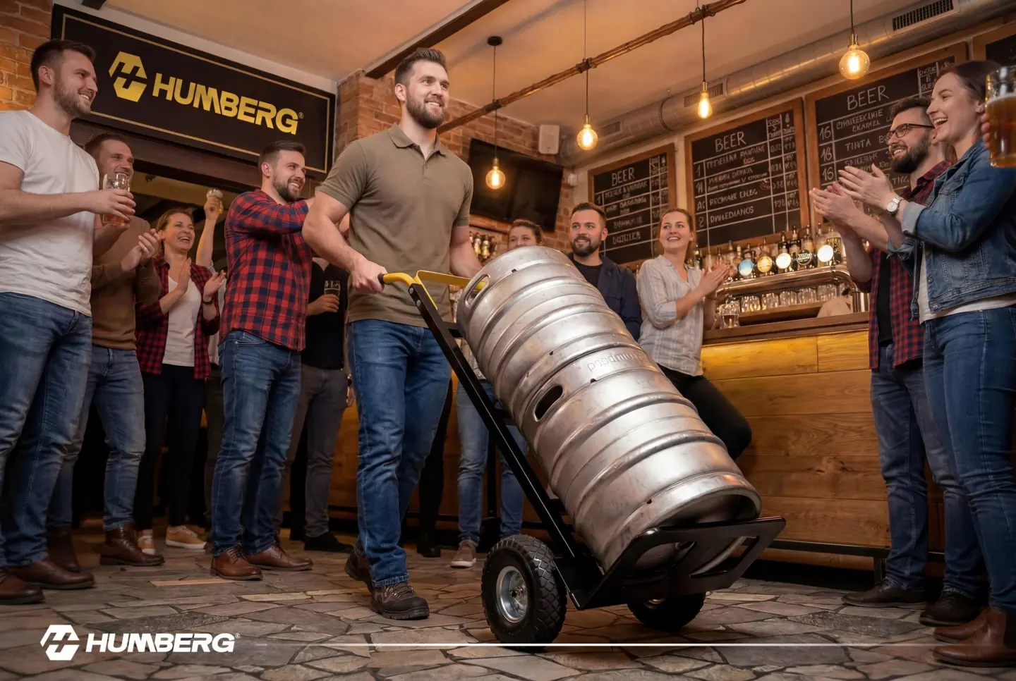 Detail produktu 12: Skladací transportný rudlový vozík skladný do skladu 250 kg Humberg HM-516