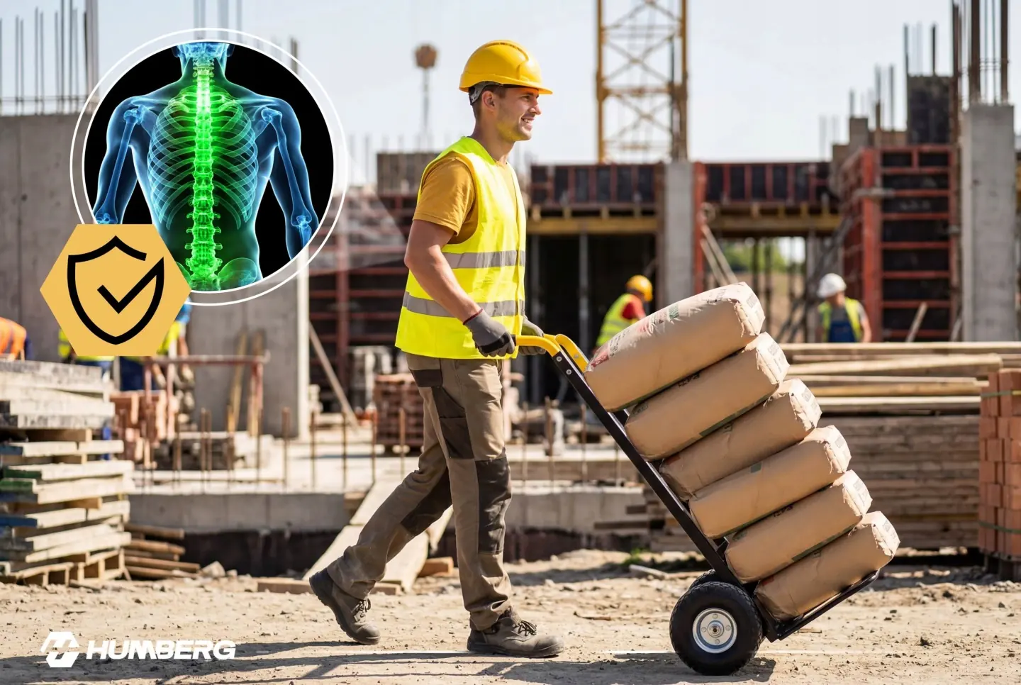 Detail produktu 10: Skladací transportný rudlový vozík skladný do skladu 250 kg Humberg HM-516