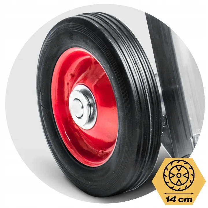 Detail produktu 6: Skladací transportný vozík, rudlový, skladový, 90 kg Humberg HM-518