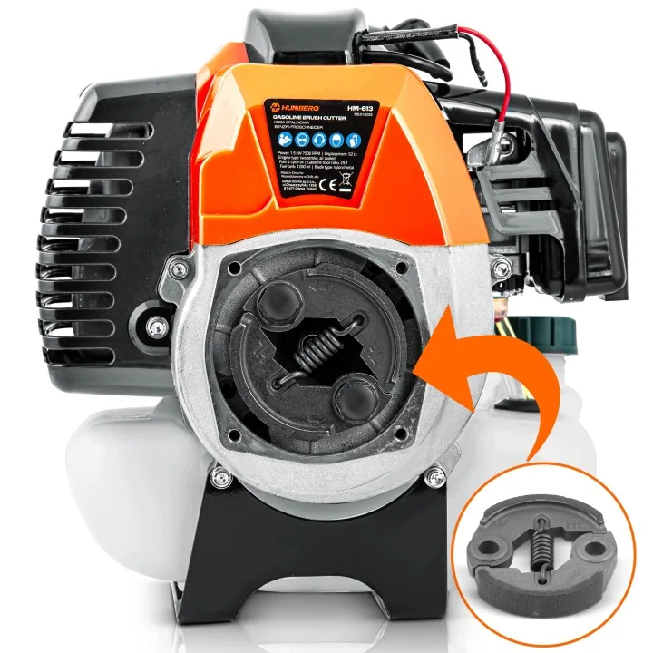 Detail produktu 13: Motor do benzínového krovinorezu s rukoväťami 52 cm³ 7500 ot./min Humberg HM-615