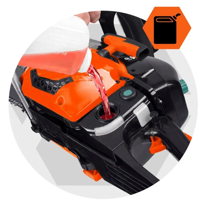 Detail produktu 7: Reťazová benzínová píla na drevo 16" Humberg HM-664 + olej