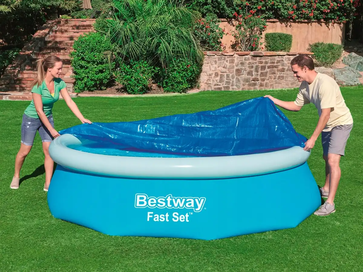 Detail produktu 4: Krycia plachta na záhradný bazén 244 cm Bestway 58032