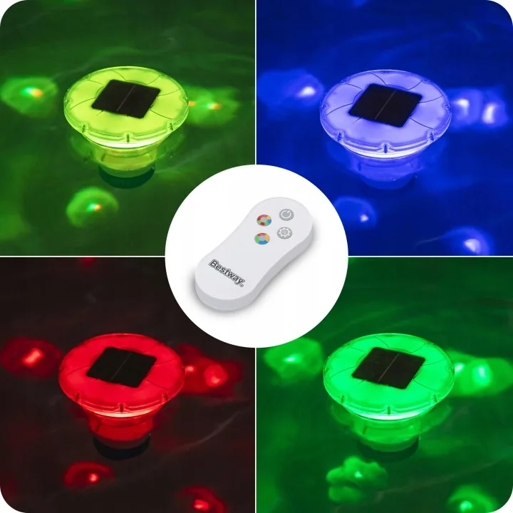 Detail produktu 5: Dávkovač chlóru do bazéna s plavákom a LED svetlom Bestway 58943