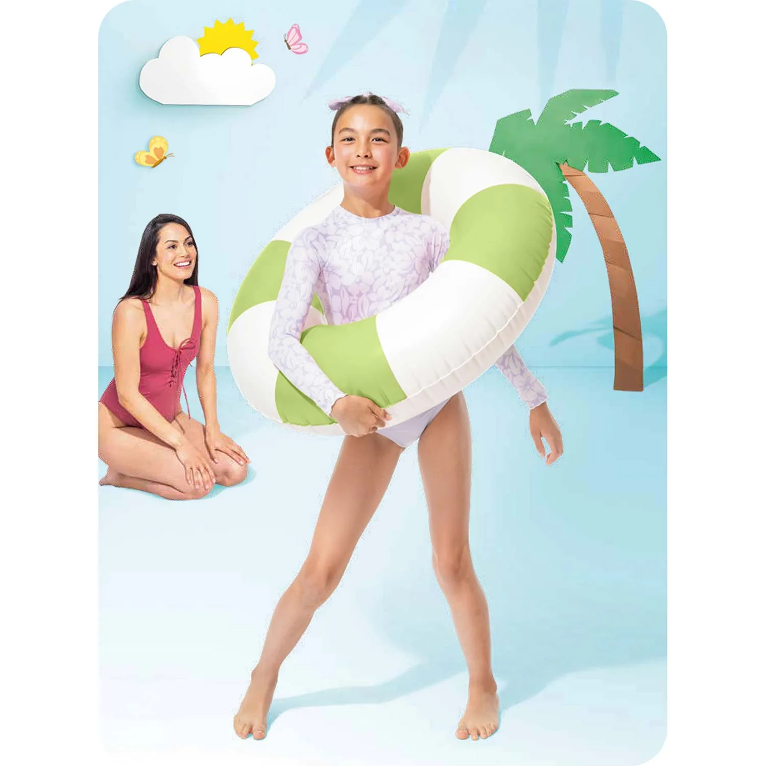 Detail produktu 2: Veľké nafukovacie plávacie koleso 91 cm INTEX - 59271