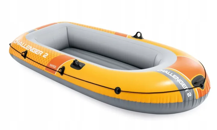 Detail produktu 2: Rybársky čln Challenger pre 2 osoby 200 kg 236x114x41 cm pumpa veslá INTEX 66313