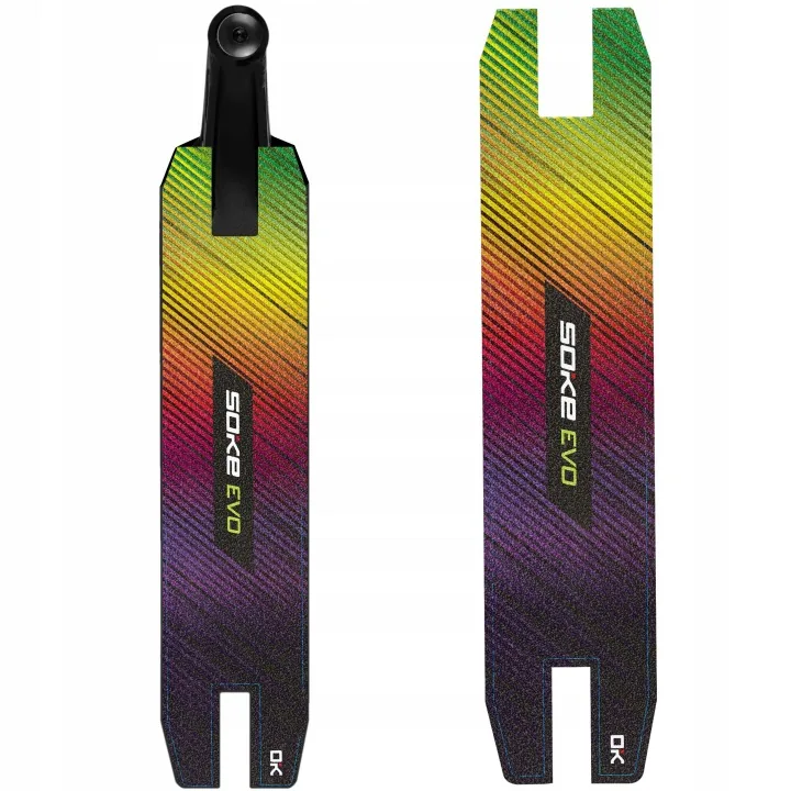 Detail produktu 2: Griptape na freestyle kolobežku Soke Griptape 47x10 cm Rainbow