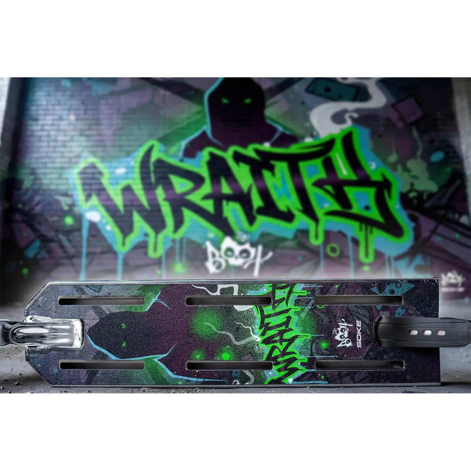 Detail produktu 2: Griptape na freestyle kolobežku Soke Griptape 52x13 cm Wraith