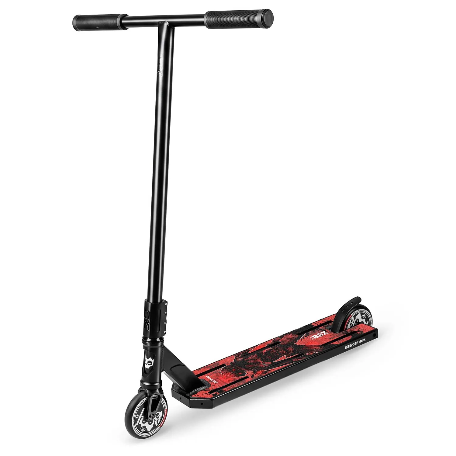 Detail produktu 3: Grip tape na freestyle kolobežku Soke Griptape 52x13cm Red Cyber