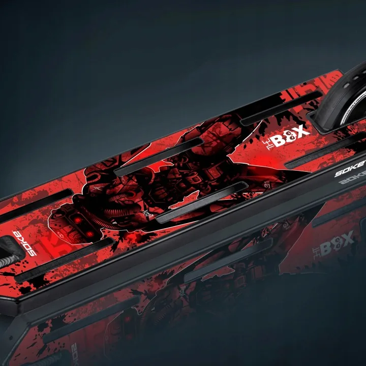 Detail produktu 5: Grip tape na freestyle kolobežku Soke Griptape 52x13cm Red Cyber