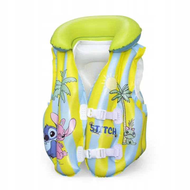Detail produktu 6: Vesta na učenie plávania Lilo a Stitch M/L Bestway 51 x 46 cm 9104R