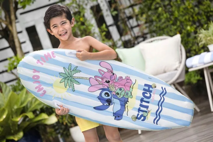 Detail produktu 2: Nafukovacia plavecká doska – plážový matrac Lilo a Stitch 114 x 46 cm Bestway 9104V