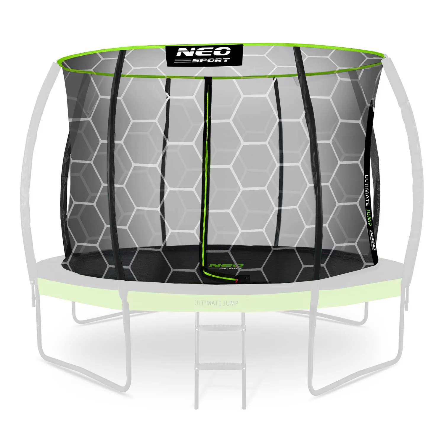 Detail produktu 2: Vnútorná sieť do trampolíny Neo-Sport 252 cm 8 ft 6 stĺpikov