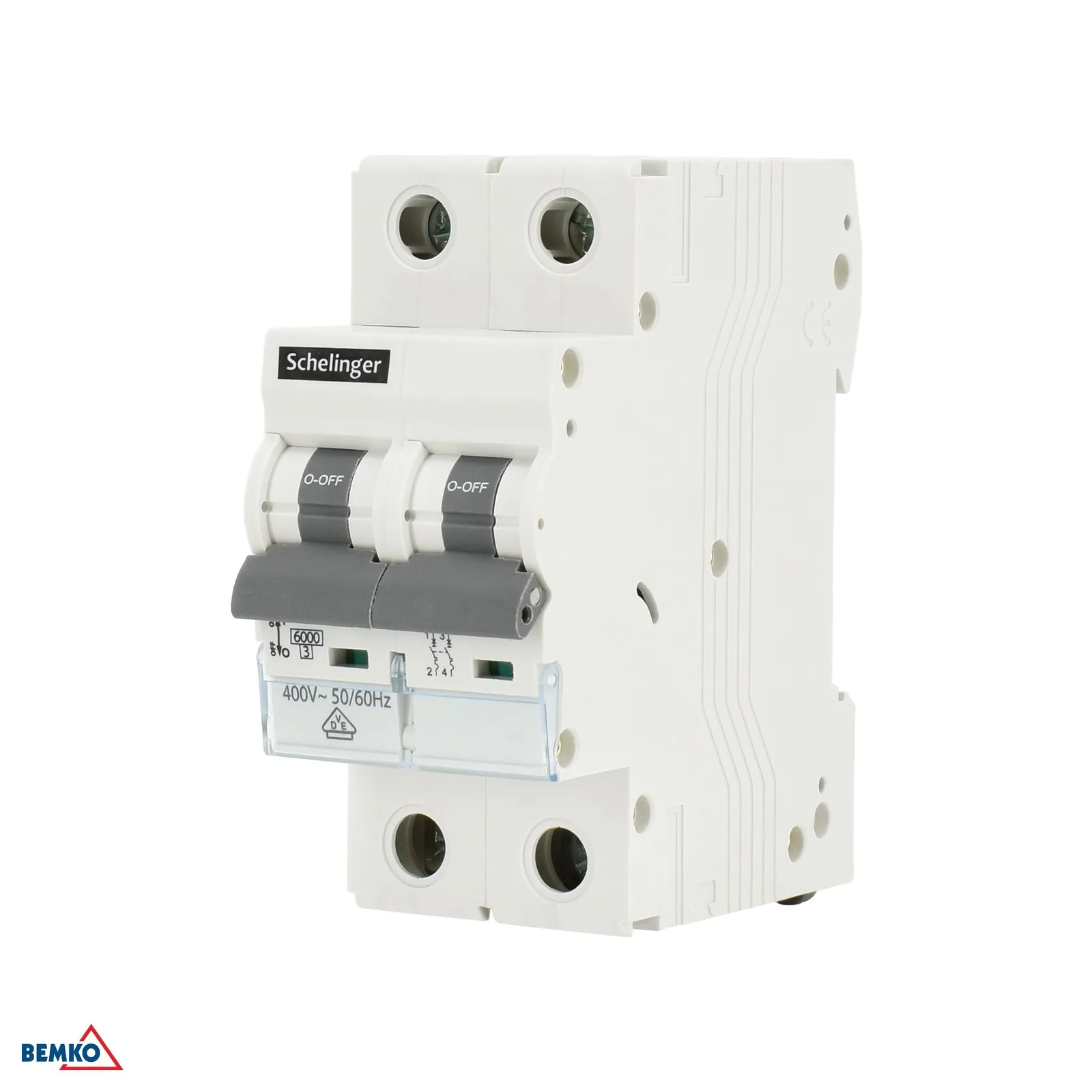 Schelinger modulový istič 2P B 13A 6 kA BM-A02-G8-2P-B13