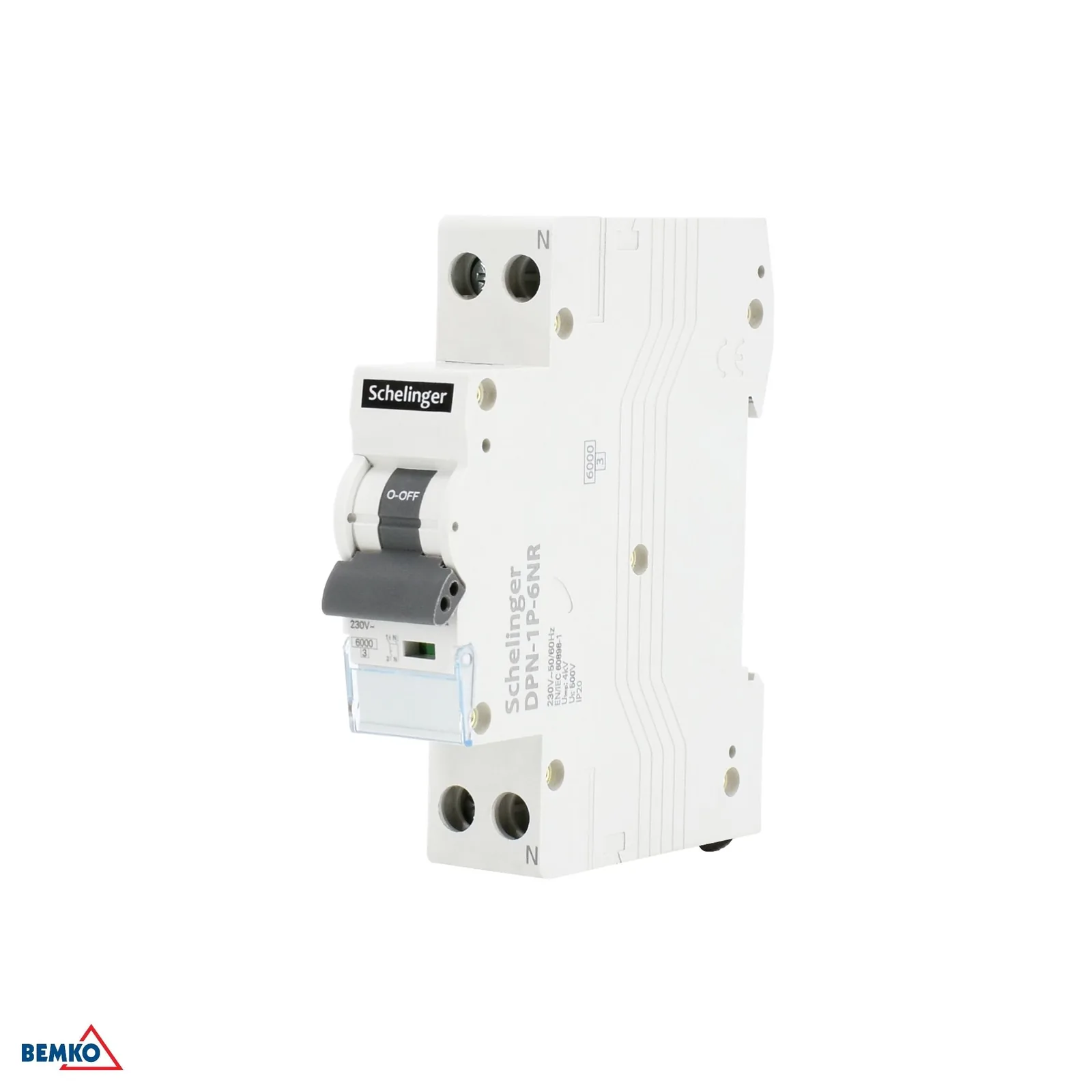 Schelinger jednopólový modulový istič C10 10A 6KA BM-A04-DPN-1P-6NR-C10