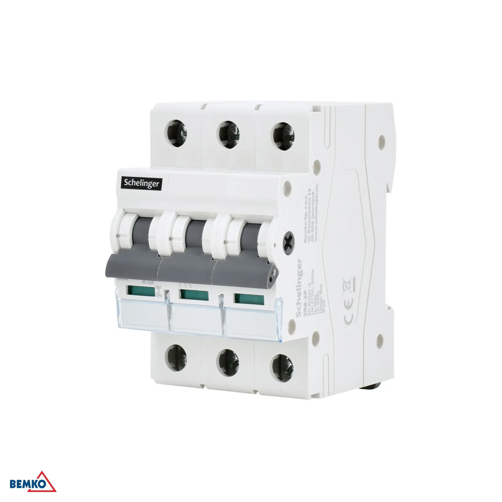 Trojpólový odpínač Schelinger 63A na DIN lištu BM-A11-SR8-3P-063