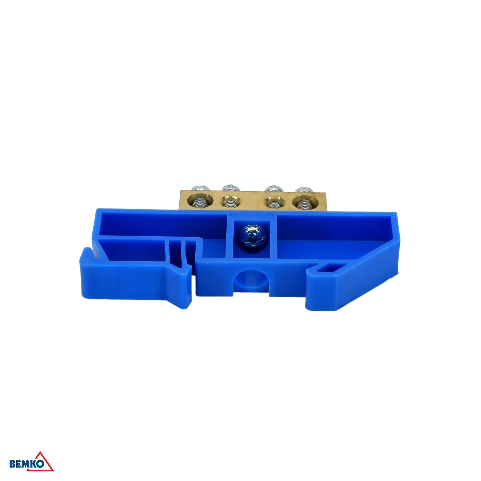 Schelinger svorkovnica na DIN lištu 35 mm, 1 modul, 125 A, 500 V BM-A18-TBI-8X12-04P-NI