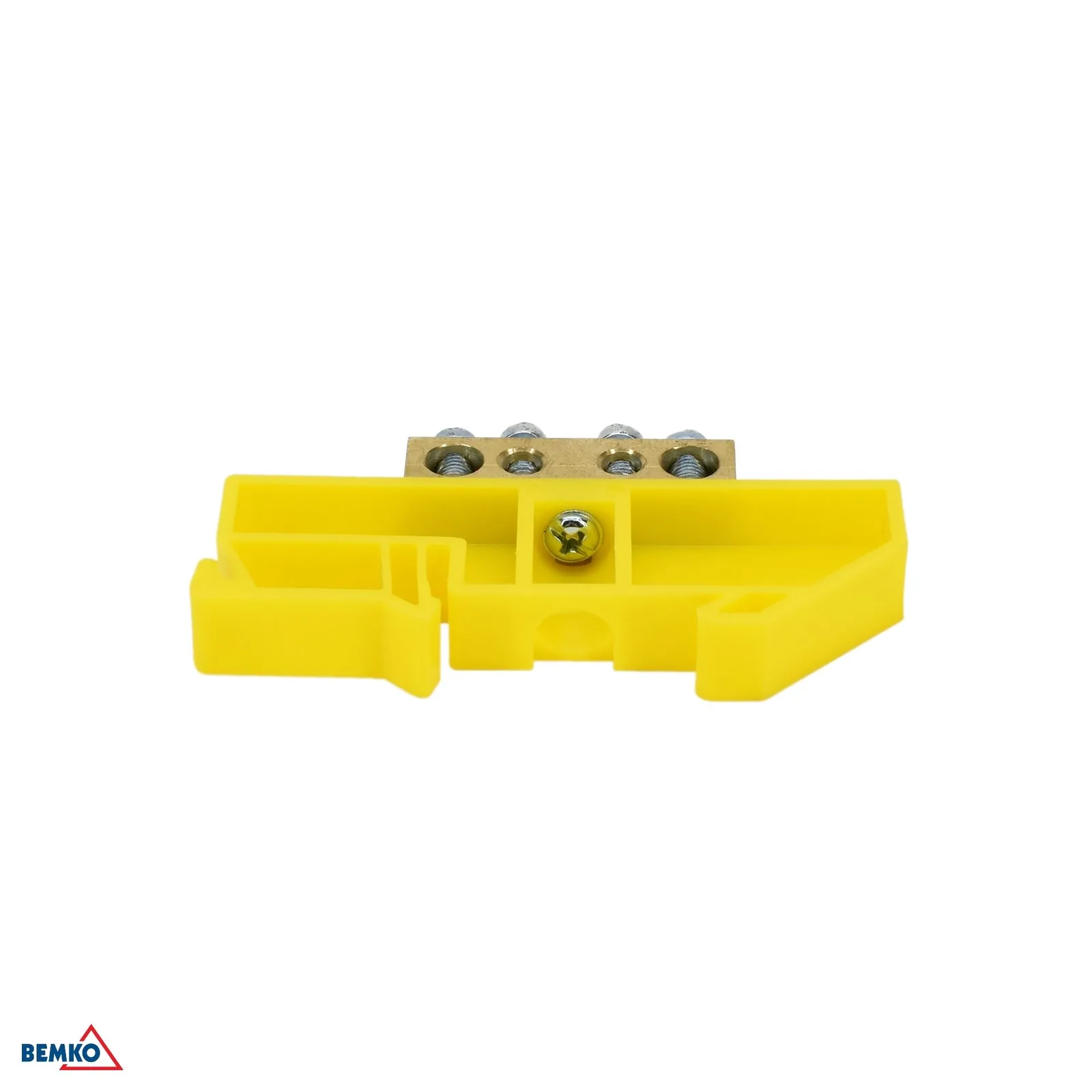 Schelinger svorkovnica na DIN lištu 35 mm, priechodná, 125 A, 500 V BM-A18-TBI-8X12-04P-ZO