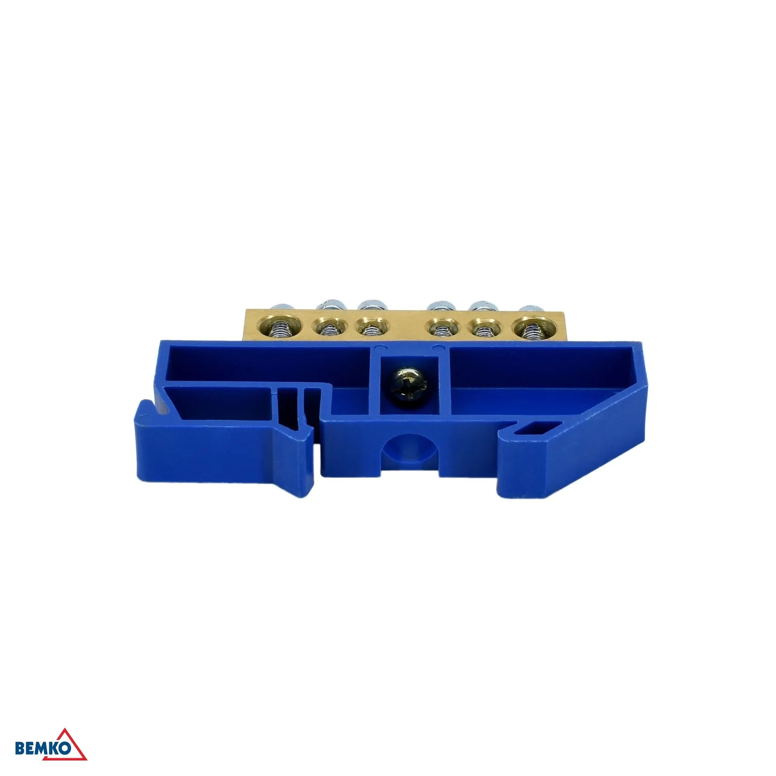 Schelinger svorkovnica na DIN lištu 125A 500V, 1 modul BM-A18-TBI-8X12-06P-NI