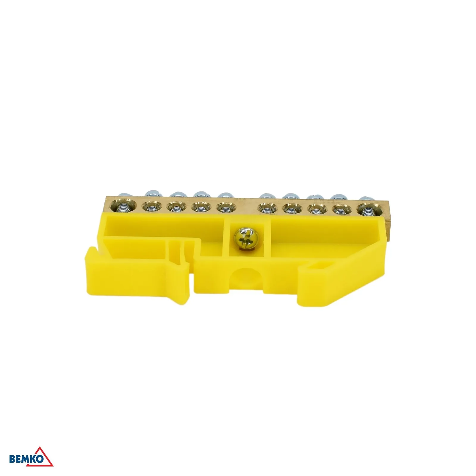 Schelinger svorkovnica na DIN lištu 35 mm 125A 500V 10X 6 mm 1 modul BM-A18-TBI-8X12-10P-ZO