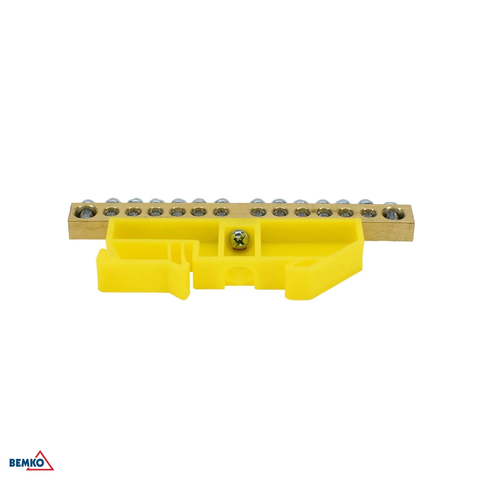 Schelinger svorkovnica na DIN lištu 125 A 500 V žltá BM-A18-TBI-8X12-14P-ZO
