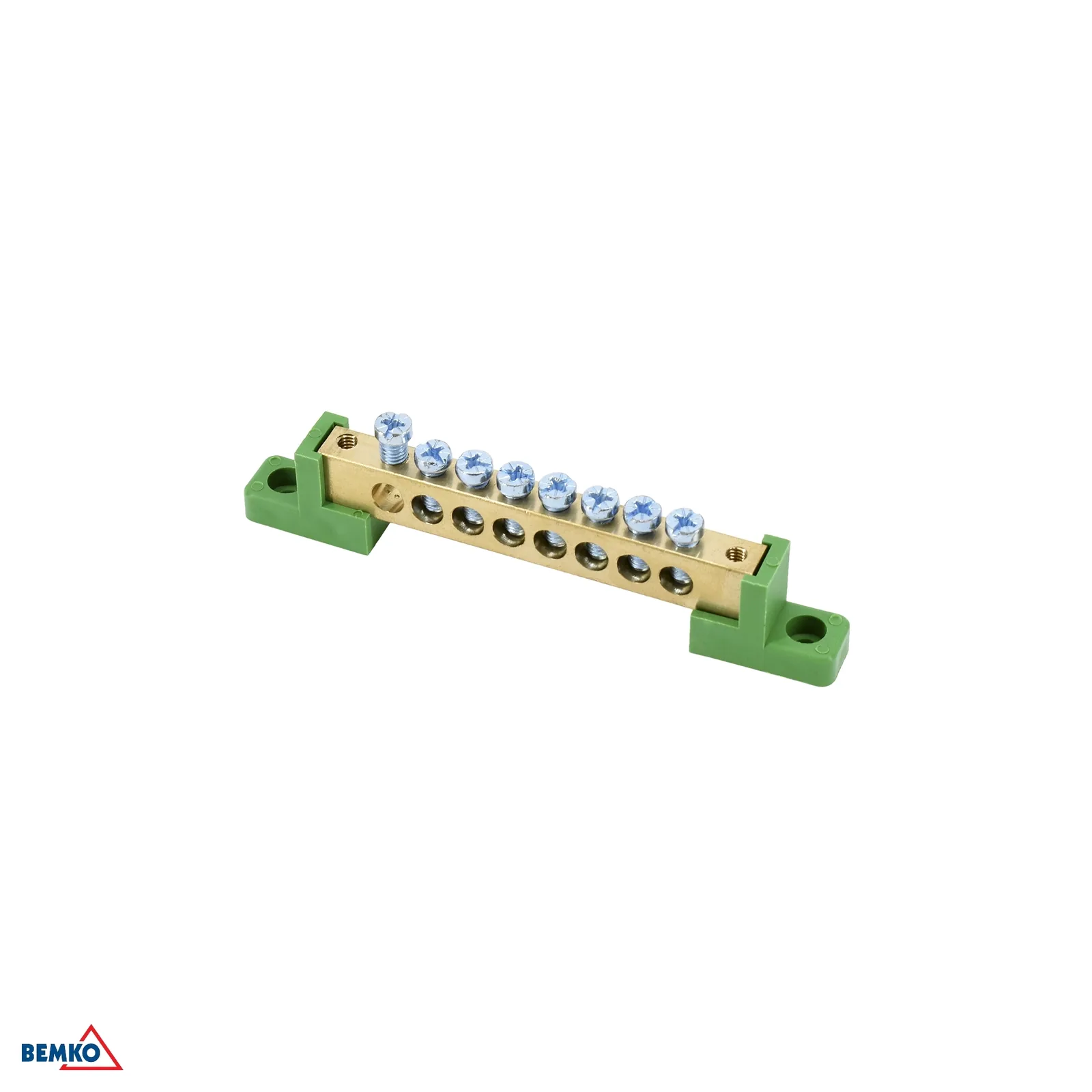 Schelinger svorkovnica na elektroinštaláciu 8X12 mm, zelená, 125 A, 500 V BM-A18-TBJ-8X12-08P-ZI