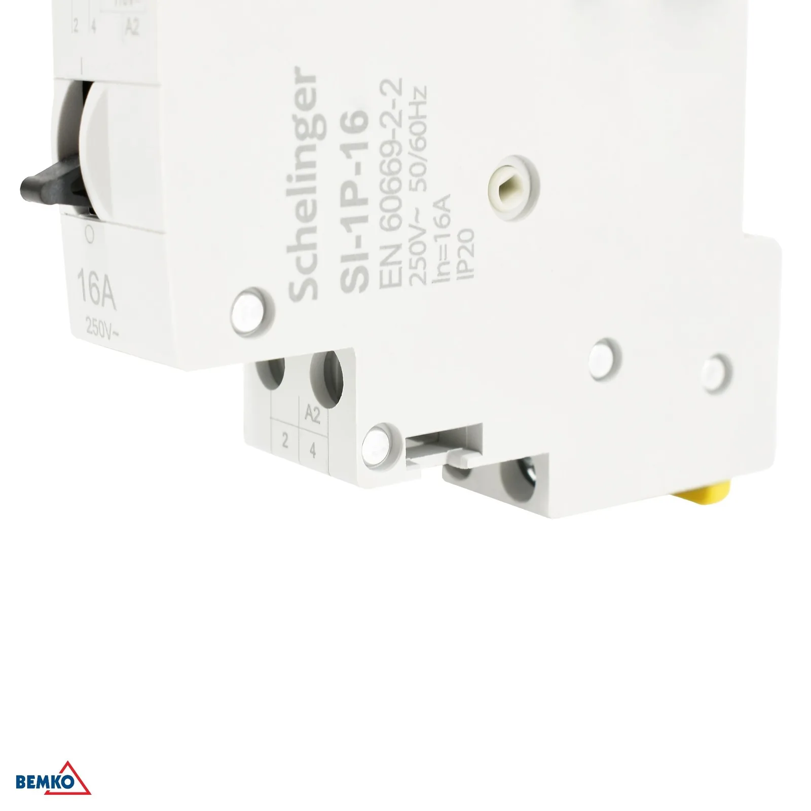 Impulzné relé 1P 16A, 1 modul, 250 V, Schelinger BM-A63-SI-1P-16-11