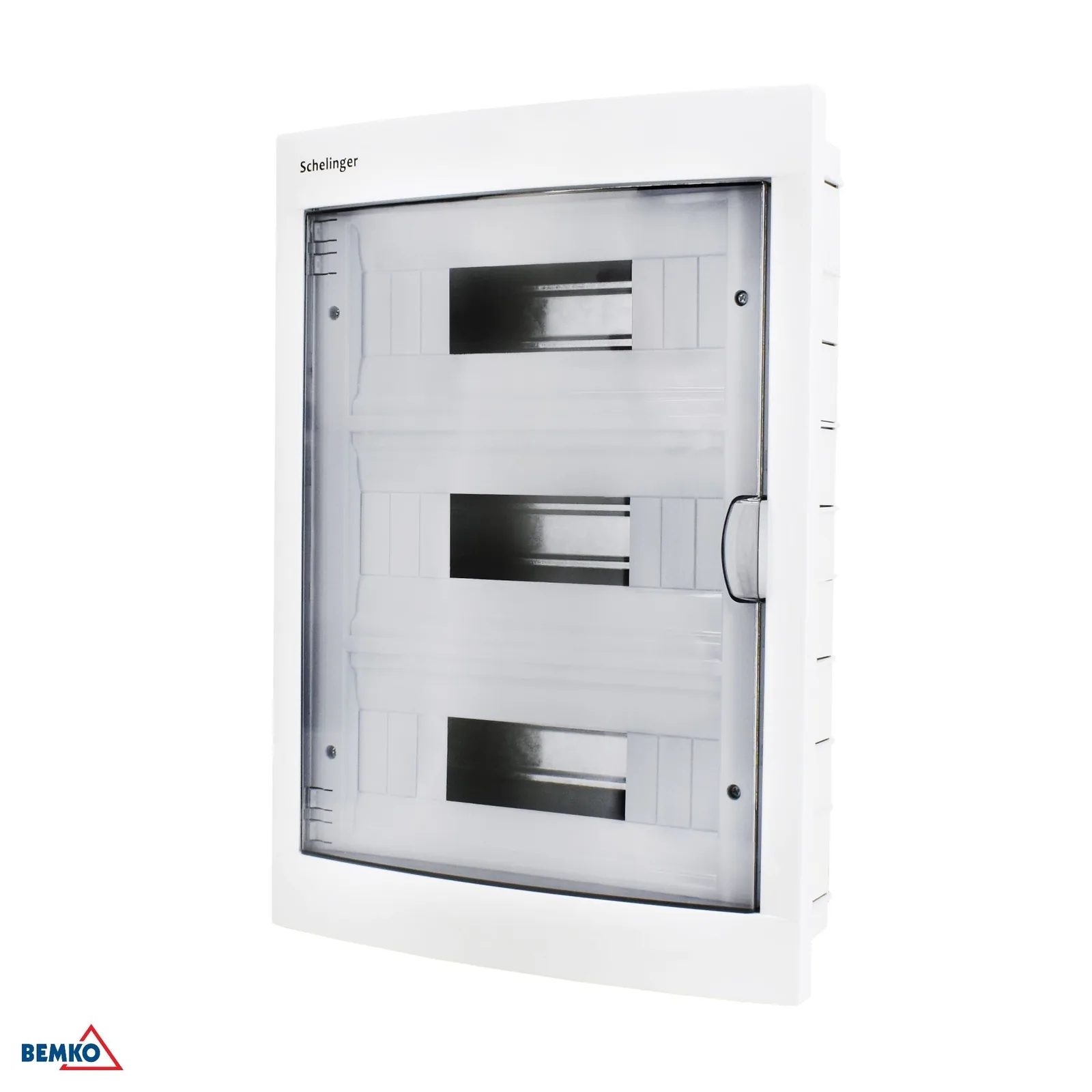 Vstavaná rozvodnica pod omietku IP40 36 modulov, 3X12, jedny dvierka Schelinger BM-A80-RDP-IP40-NPD-36P