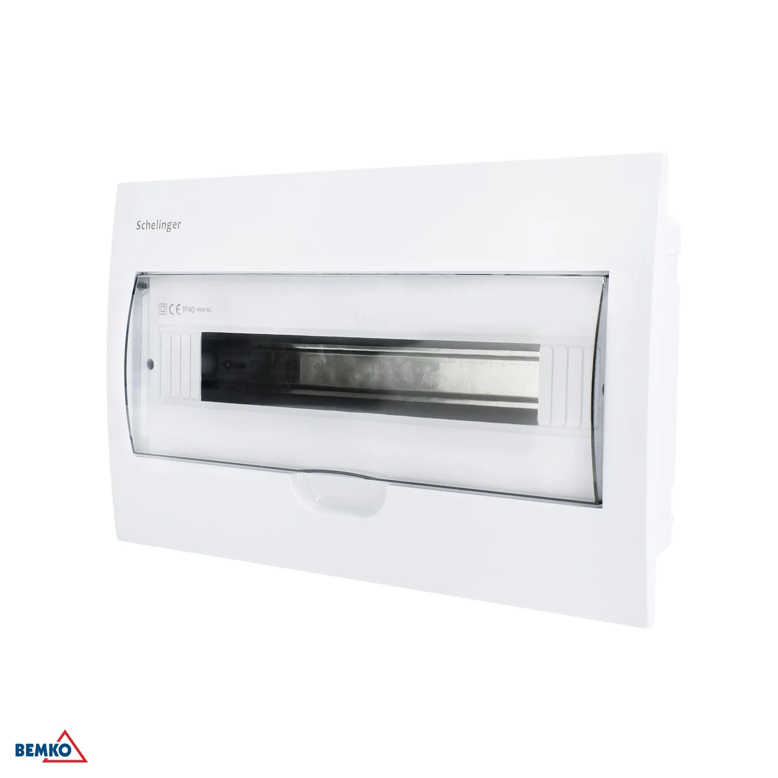 Zapustená rozvodnica IP40 s N a PE svorkovnicou 18 modulov BM-A80-RDP-IP40-NPE-18P