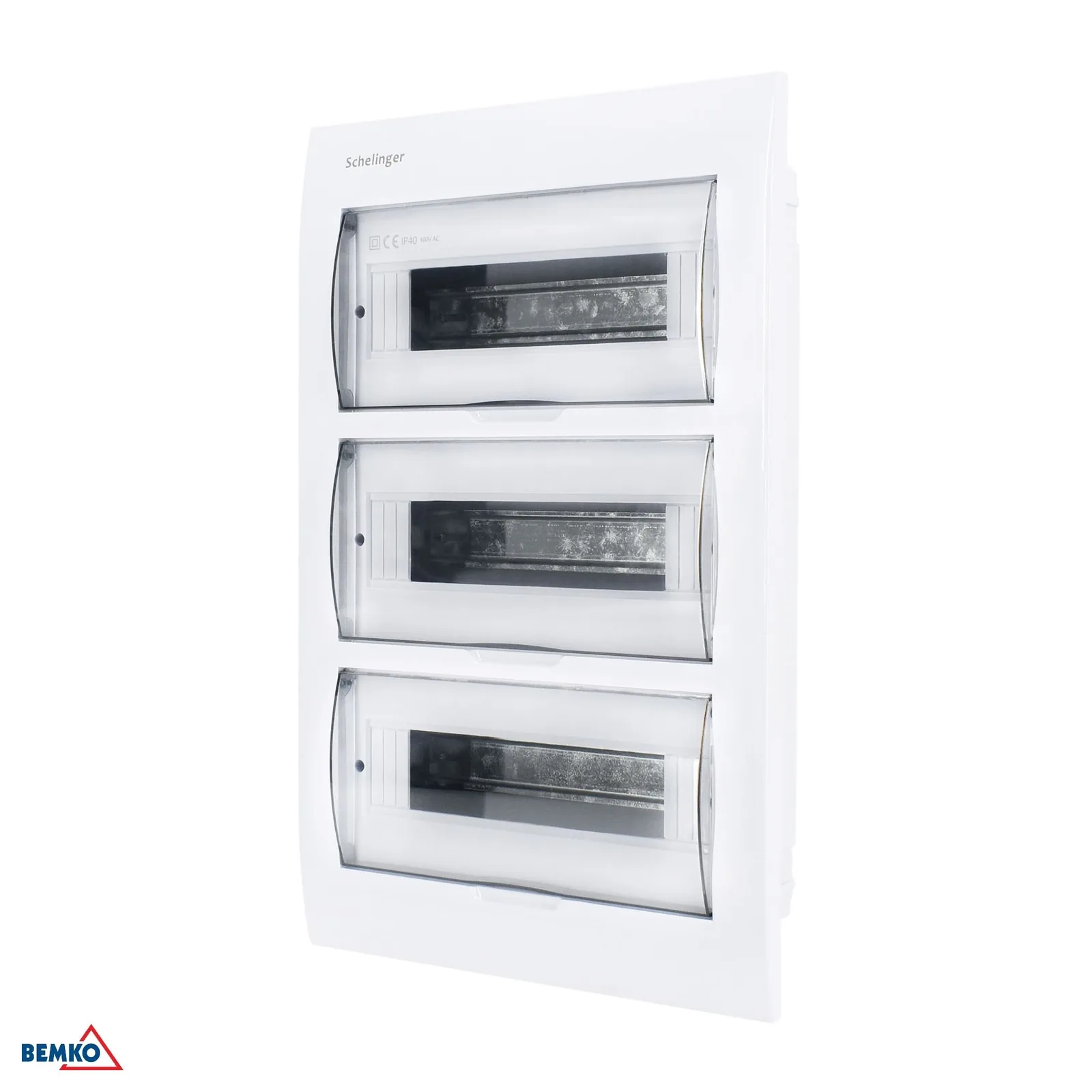 Podomietková rozvodnica IP40, 36 modulov, s N a PE svorkovníkom BM-A80-RDP-IP40-NPE-36P