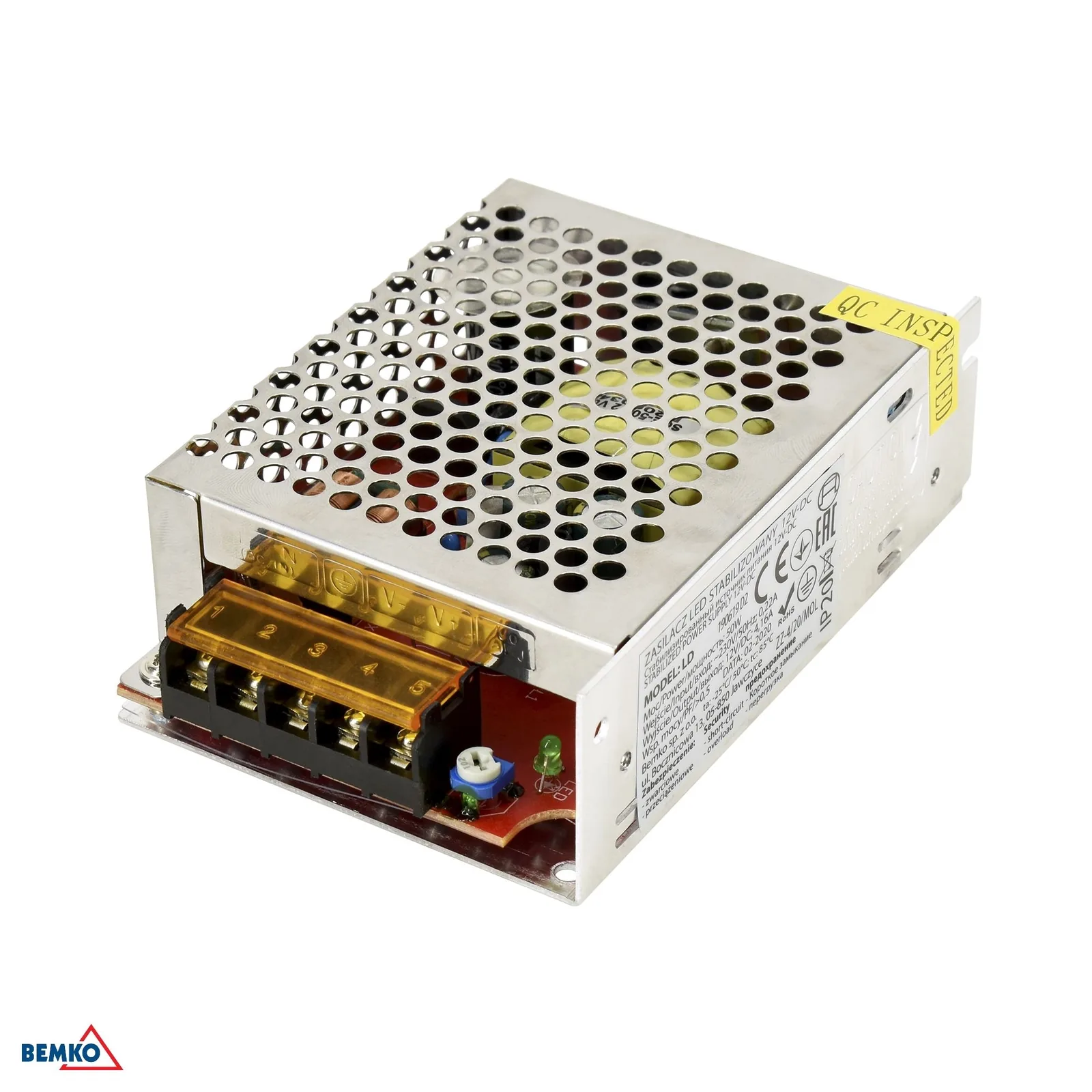 Bemko LED transformátor 12V 40W IP20 BM-B42-LD040