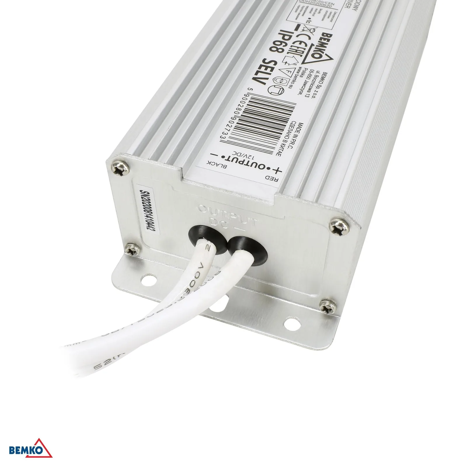Bemko hermetický LED transformátor IP68 12V 100W BM-B42-LDW100