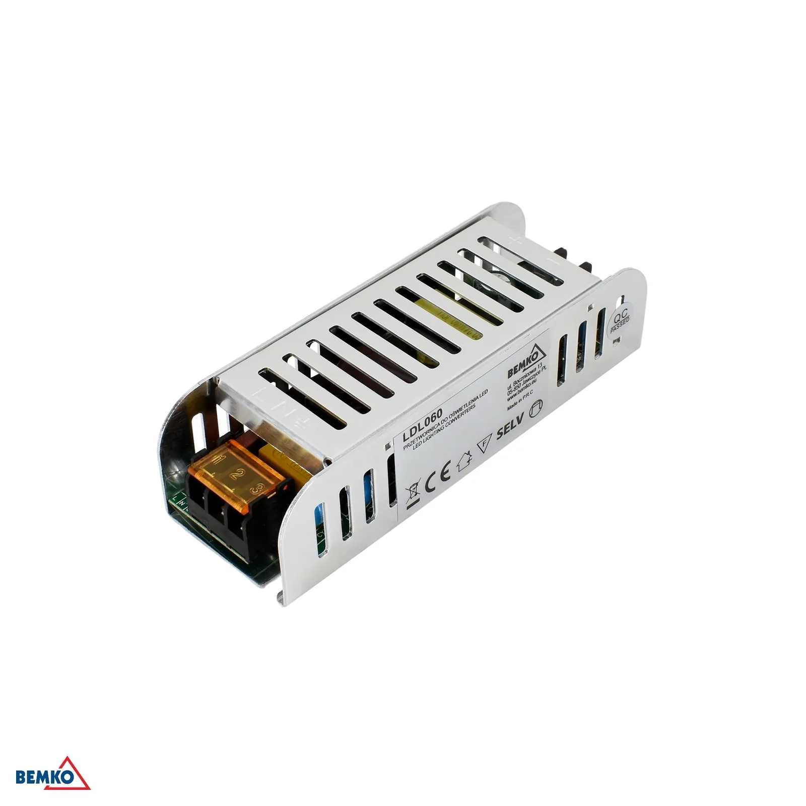 Bemko LED napájací zdroj 24V DC 60W IP20 BM-B43-LDL060-24V