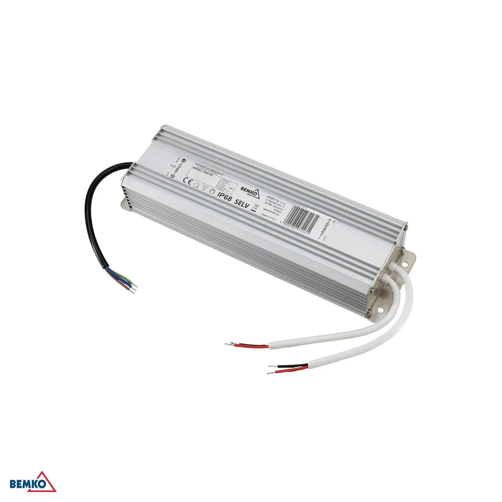 Bemko hermetický LED zdroj 24V 100W IP68 BM-B43-LDW100-24V