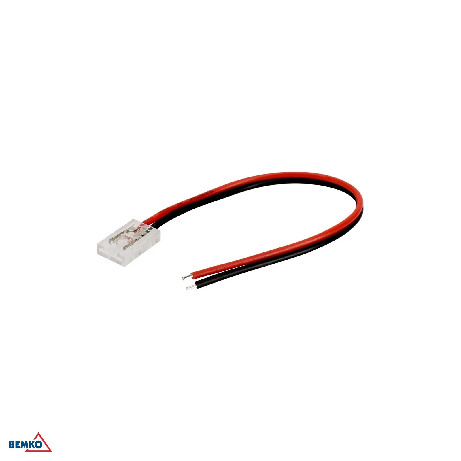 Bemko LED konektor na LED pásik 8 mm COB, jednostranný, 15 cm BM-B46-Z1-08-COB