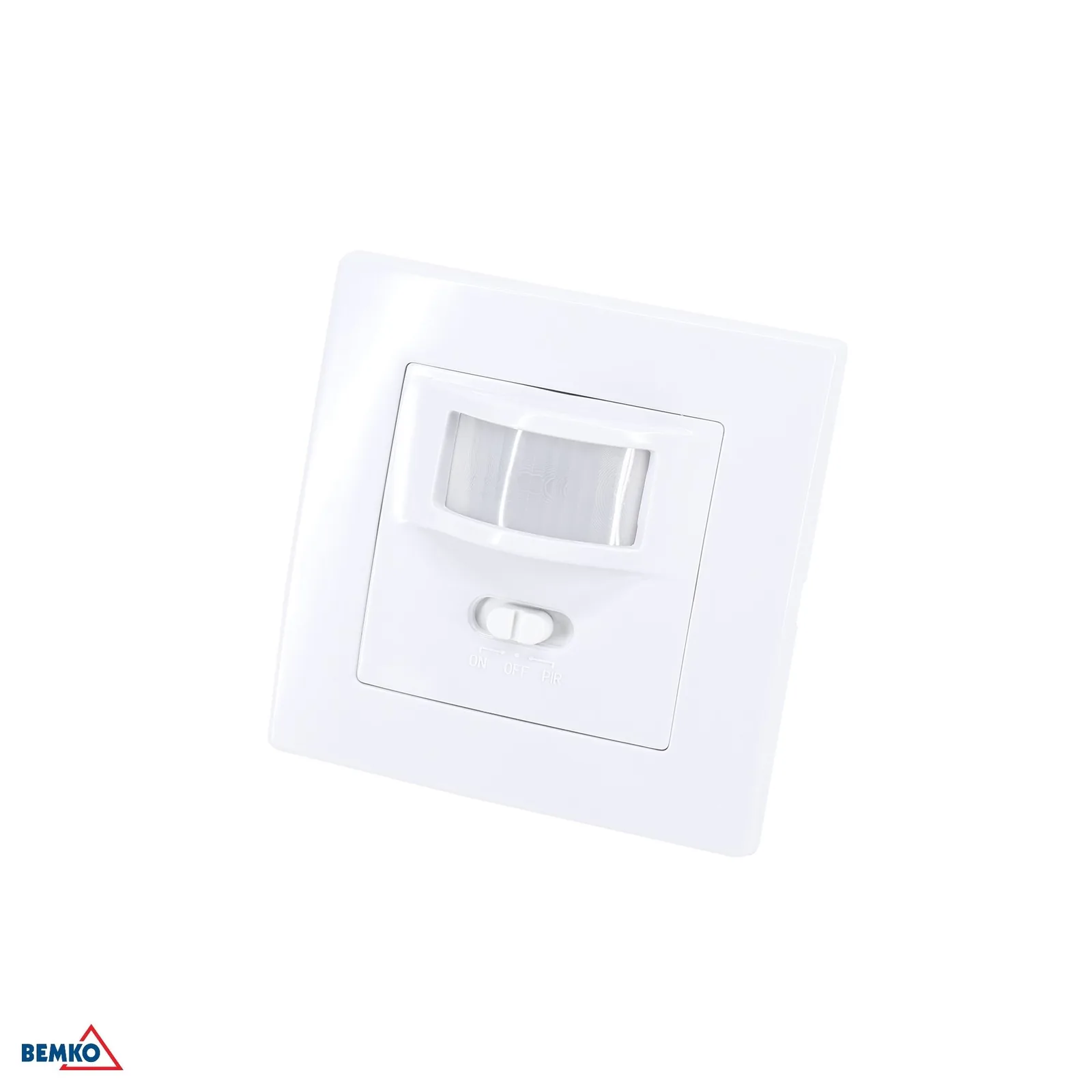 Pohybový senzor do stropu zapustený 230 V 160° biely Bemko BM-B50-SES03WH