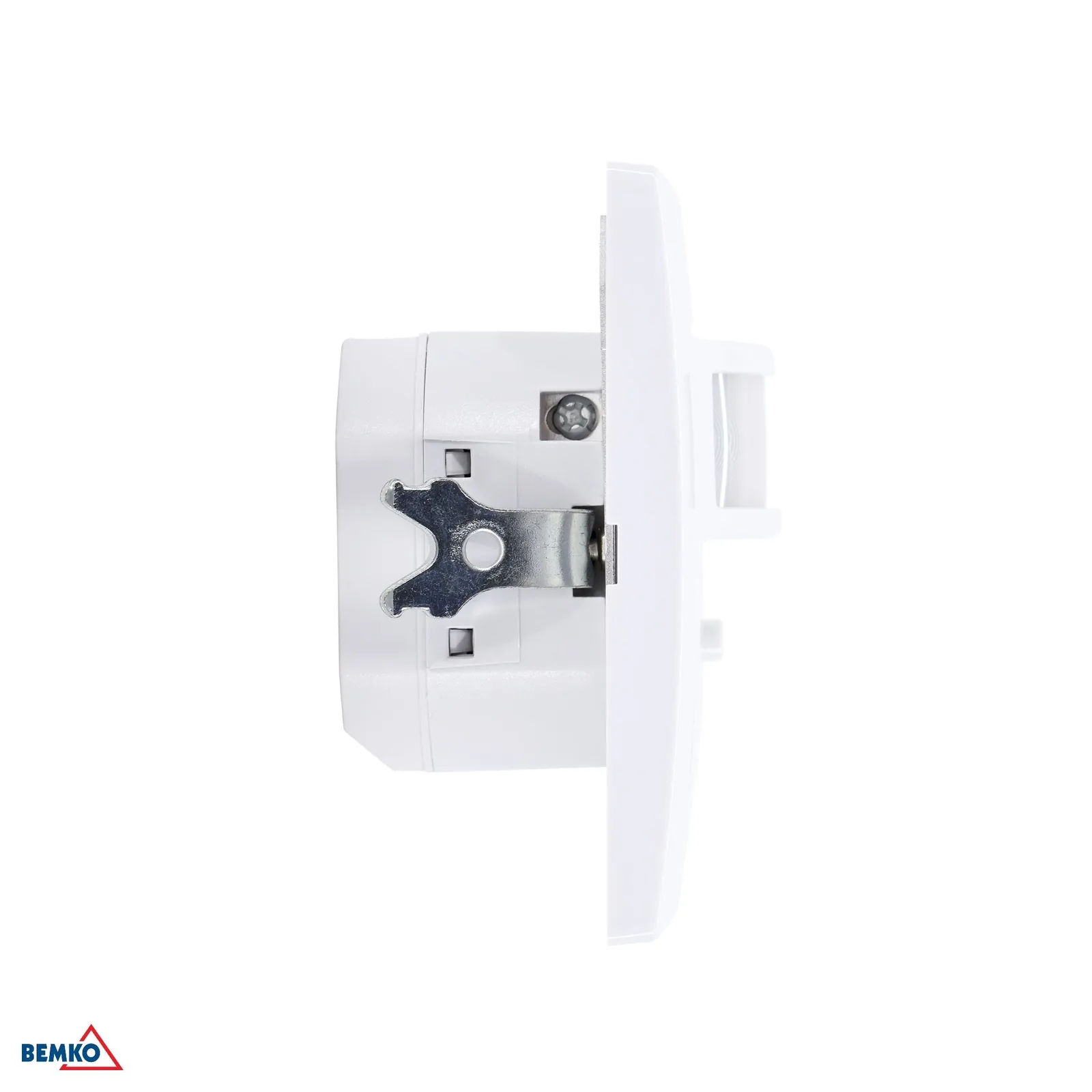 Pohybový senzor do stropu zapustený 230 V 160° biely Bemko BM-B50-SES03WH