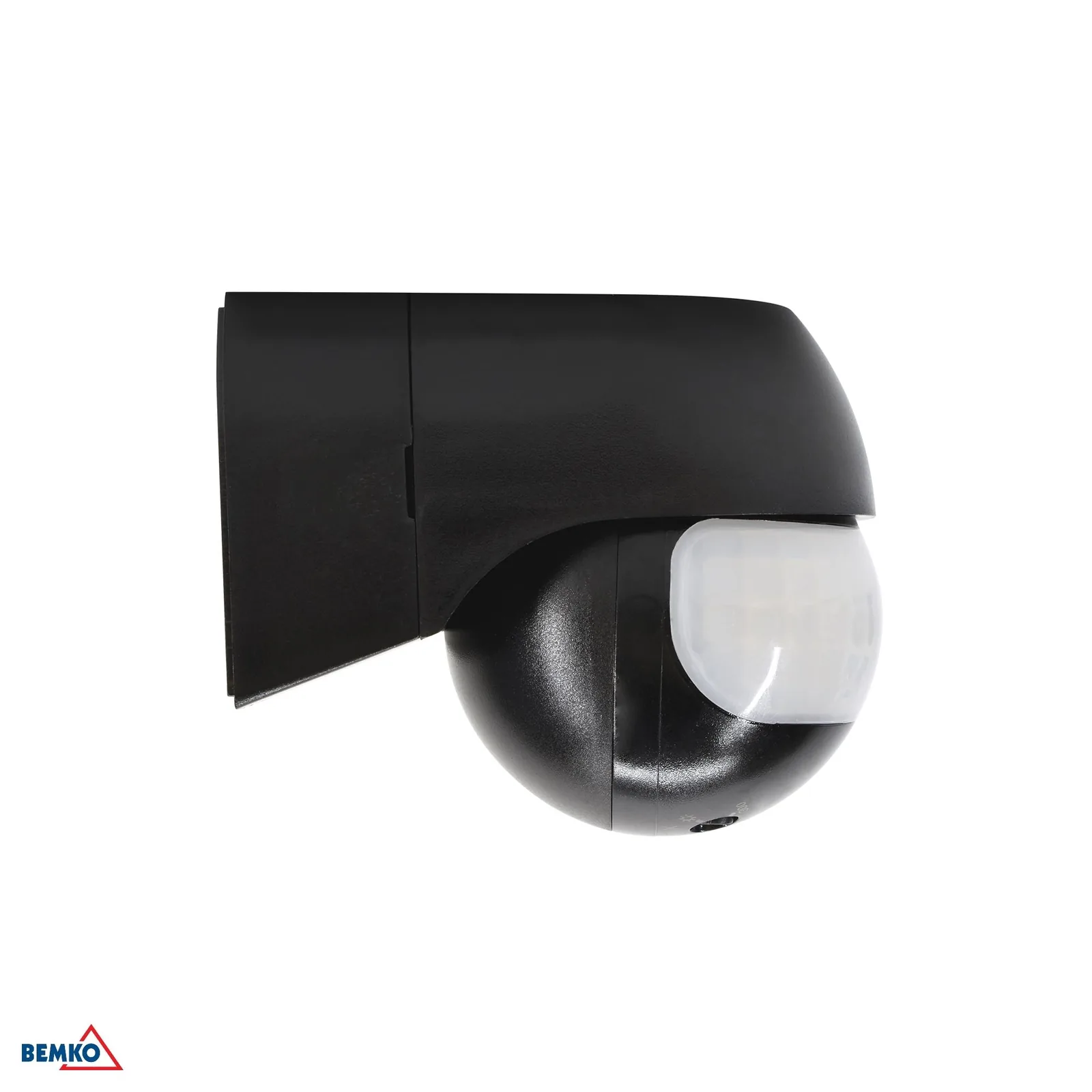 Bemko pohybový senzor 230 V, 180°, IP44, čierny, nástenný BM-B50-SES12BL-A