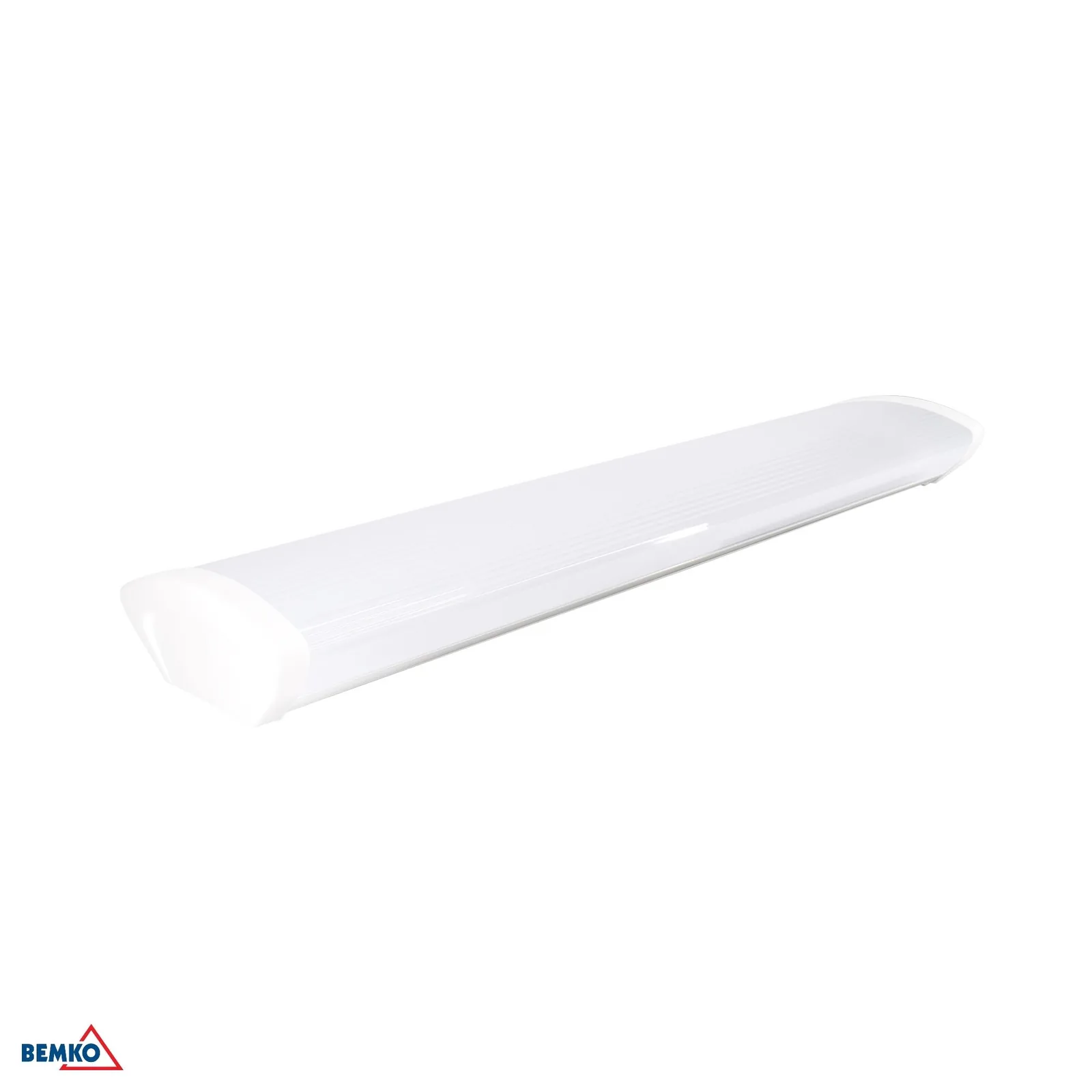 Prisadené svietidlo na 2 LED trubice T8 60 cm, G13, IP20, opálový kryt BM-C184-E-XP7218KM-PC