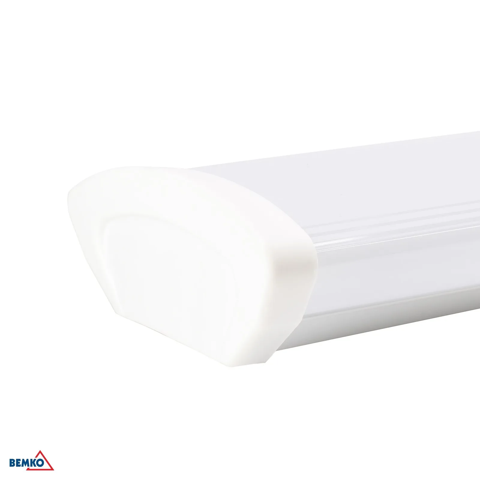 Prisadené svietidlo na 2 LED trubice T8 60 cm, G13, IP20, opálový kryt BM-C184-E-XP7218KM-PC